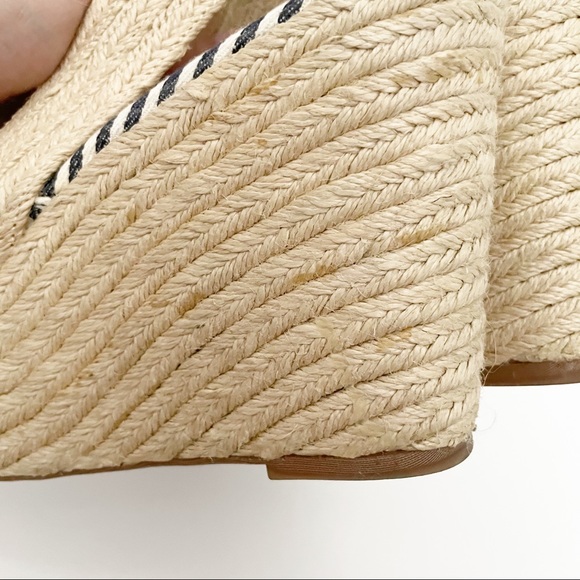 Splendid striped nautical espadrille wedges 8.5 - Picture 6 of 10